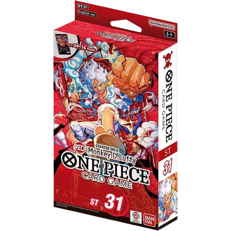 One Piece TCG: Pudełko startowe ST-31 Red Monkey D. Luffy