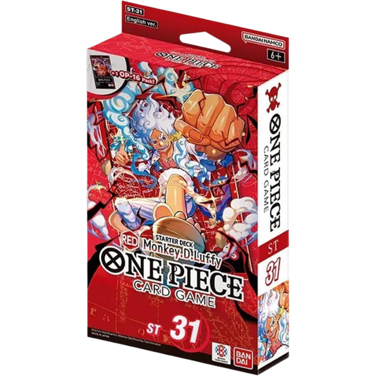 One Piece TCG: Pudełko startowe ST-31 Red Monkey D. Luffy