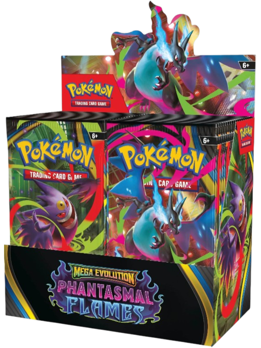 Pokemon TCG: Mega Ewolucja – Phantasmal Flames – Display boosterów (36)