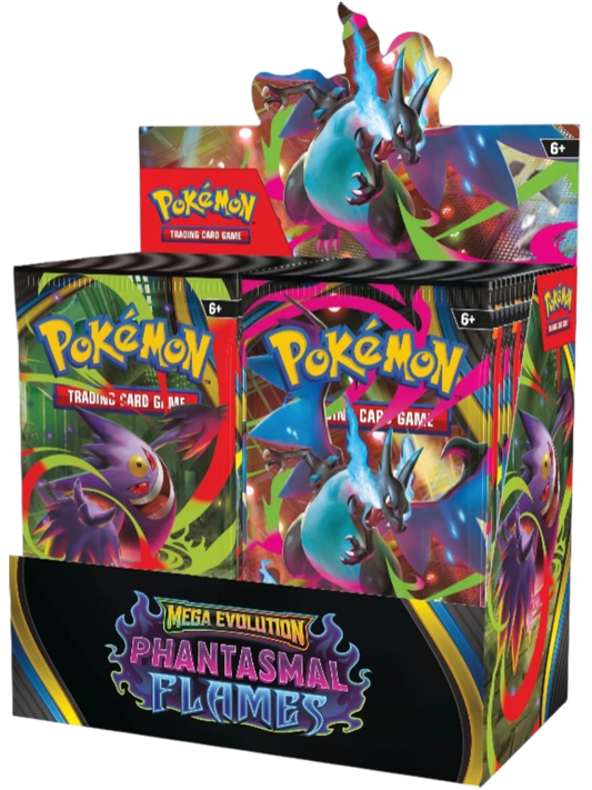 Pokemon TCG: Mega Ewolucja – Phantasmal Flames – Display boosterów (36)