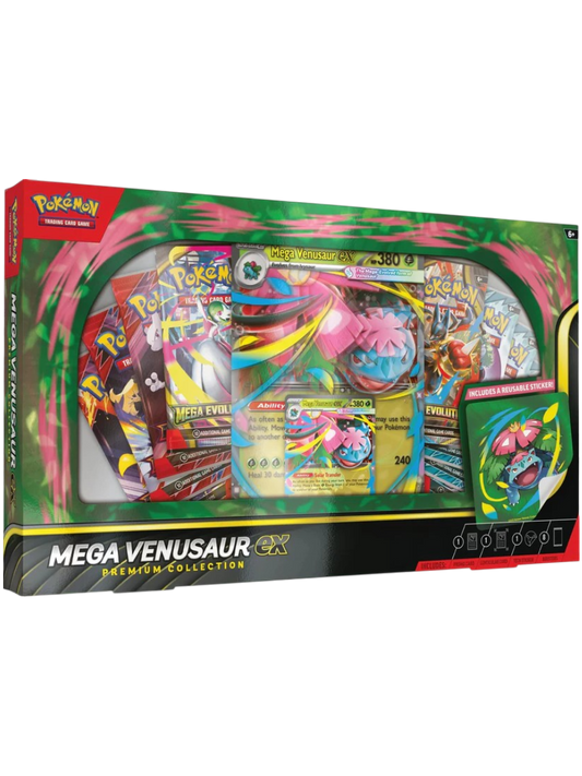 Pokemon TCG: Mega Venusaur ex – kolekcja premium