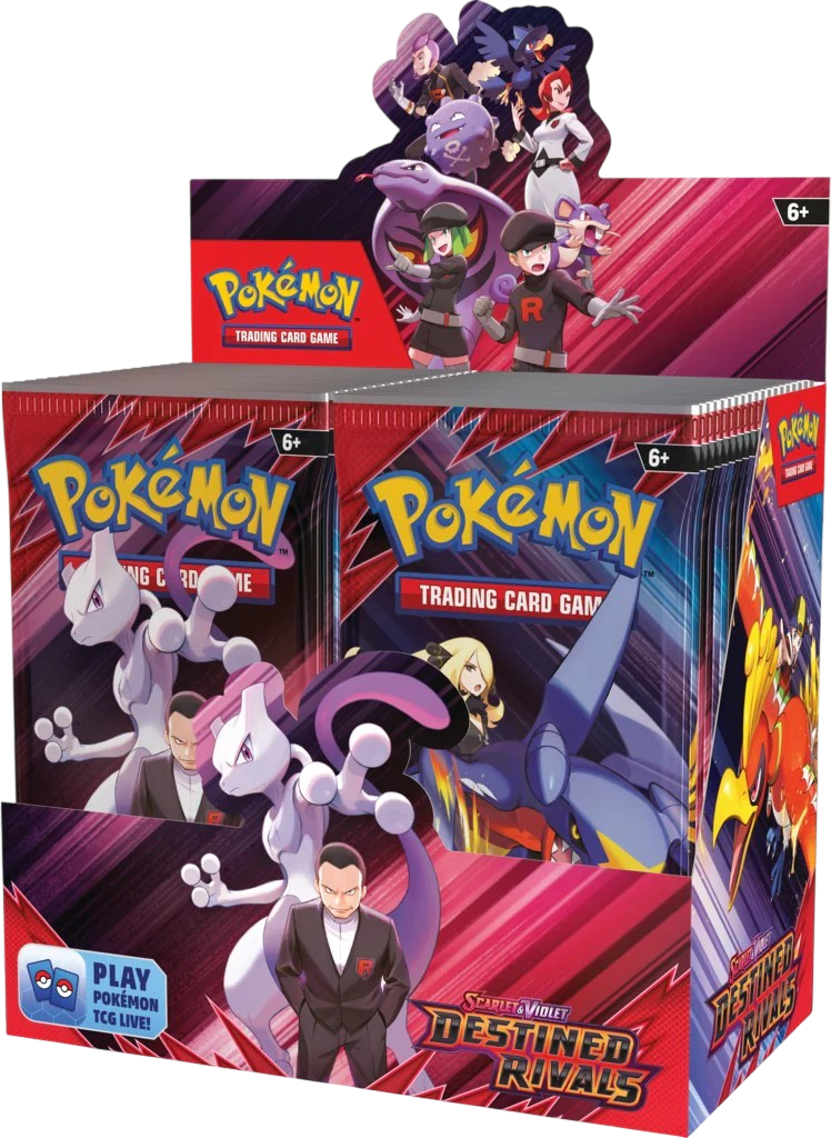 Pokémon TCG: Scarlet & Violet - Destined Rivals - Display boosterów (36)