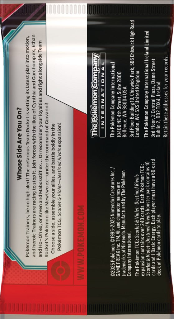 Pokémon TCG: Scarlet & Violet - Destined Rivals - Display boosterów (36)