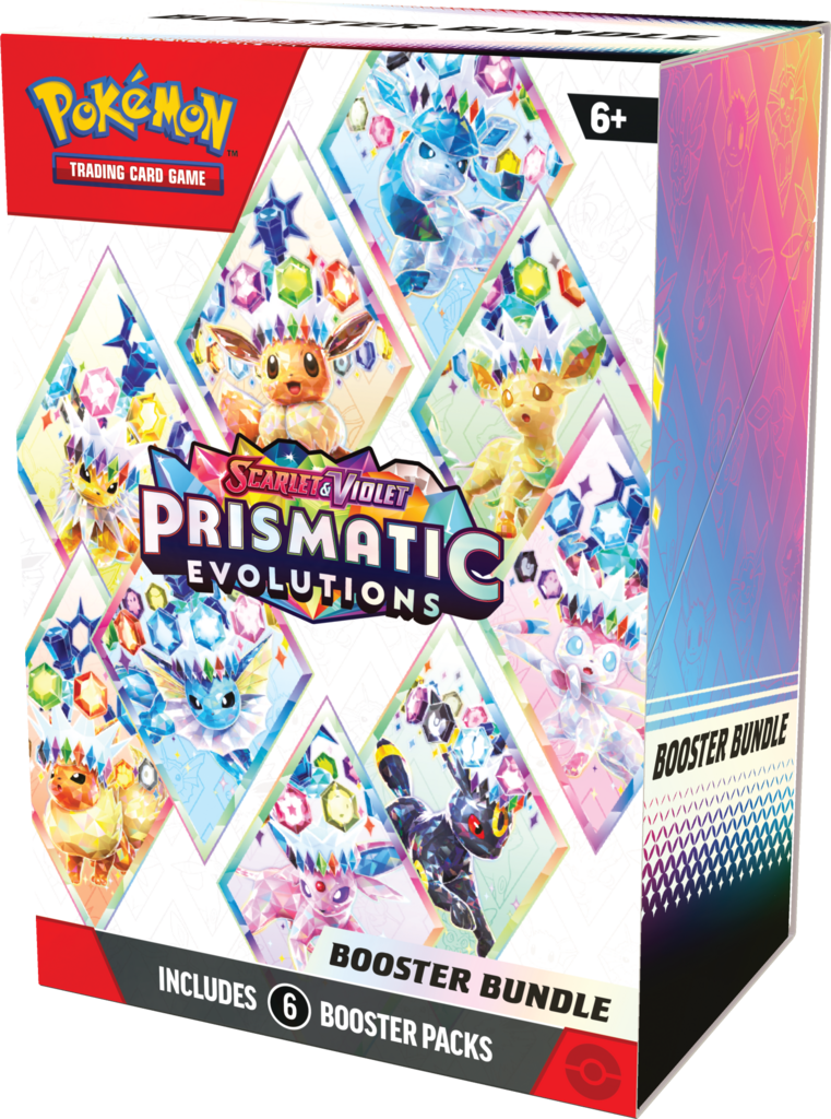 Pokémon TCG: Scarlet & Violet - Prismatic Evolutions - Pakiet 6 Booster