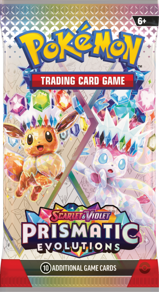 Pokémon TCG: Scarlet & Violet - Prismatic Evolutions - Pakiet 6 Booster