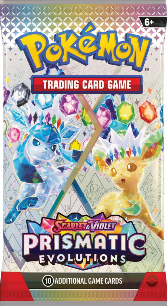 Pokémon TCG: Scarlet & Violet - Prismatic Evolutions - Pakiet 6 Booster