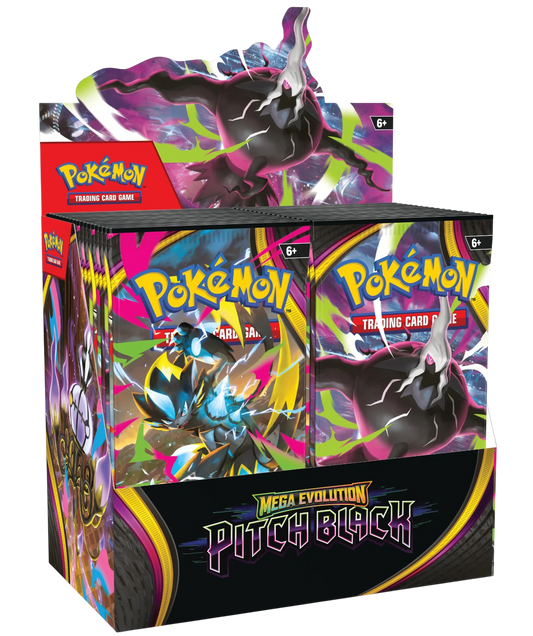 Pokemon TCG: Mega Evolution – Pudełko wzmacniające Pitch Black (36)