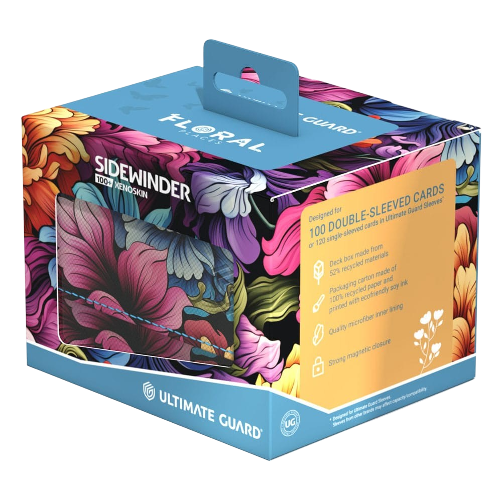 Ultimate Guard Sidewinder 100 + Xenoskin "Miejsca kwiatowe" - Springbloom Meadow