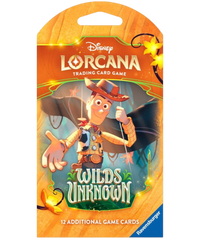 Disney Lorcana Wilds Unknown – Booster w rękawie